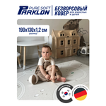 Ковёр придверный, прикроватный Parklon Машинки/серый 130 x 190 см