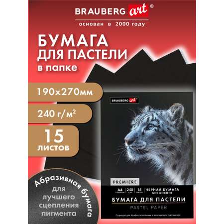 Художественная бумага Brauberg 15 лист.