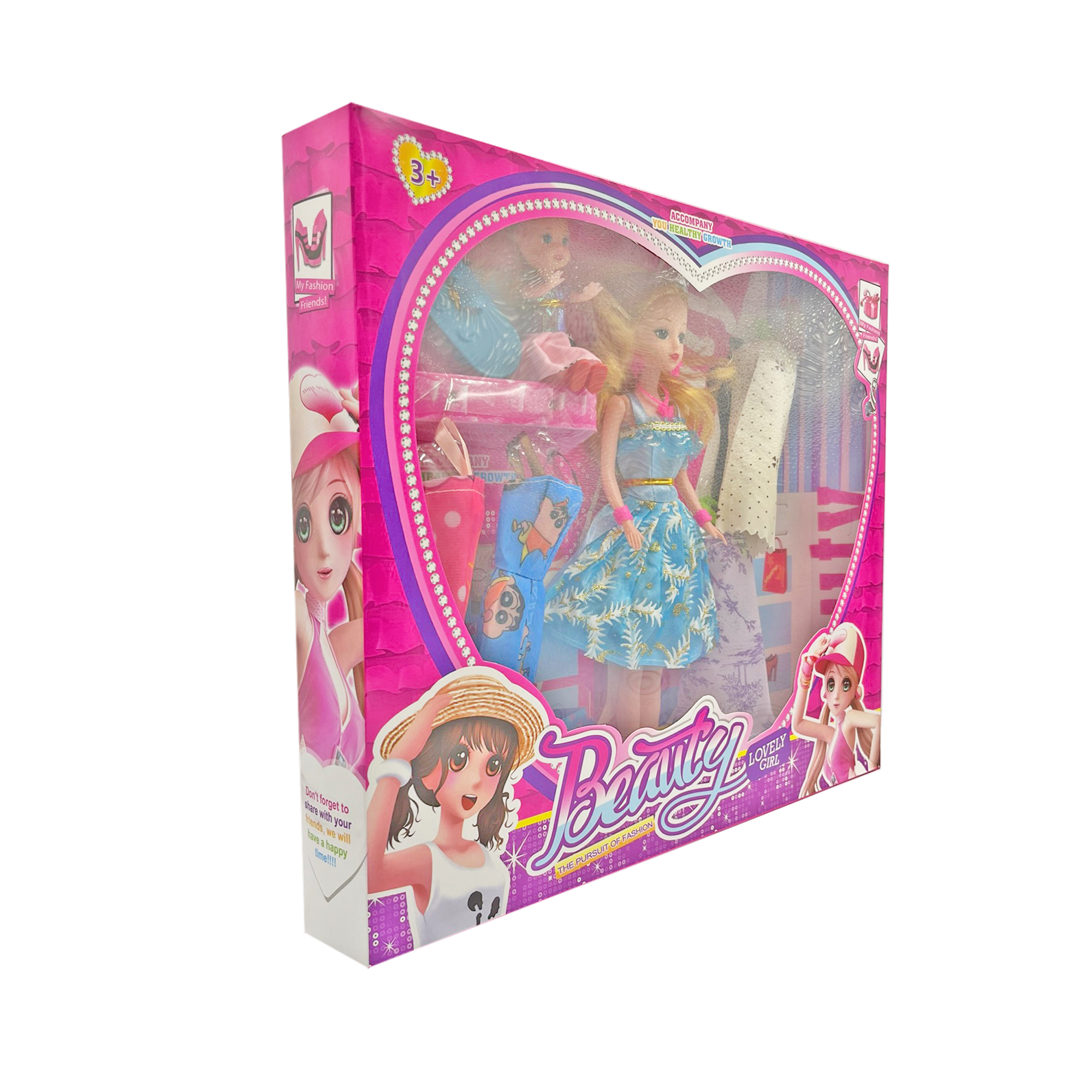 Кукла модельная SHARKTOYS 1700000005 - фото 4