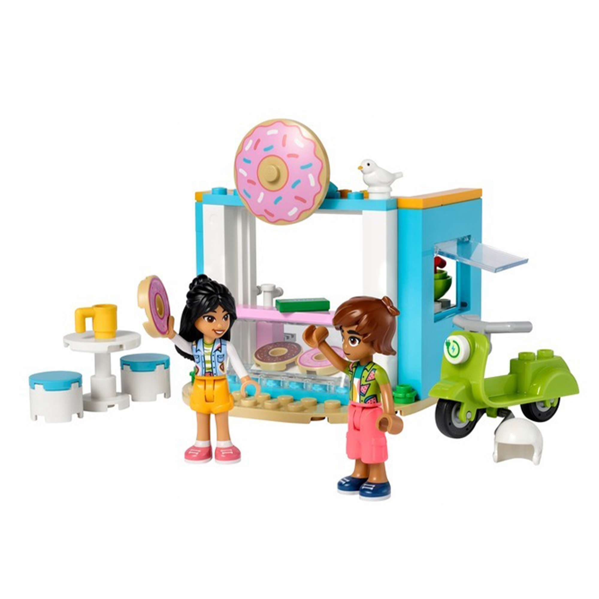 Конструктор LEGO Friends Магазин тортов с пончиками блочный - фото 3