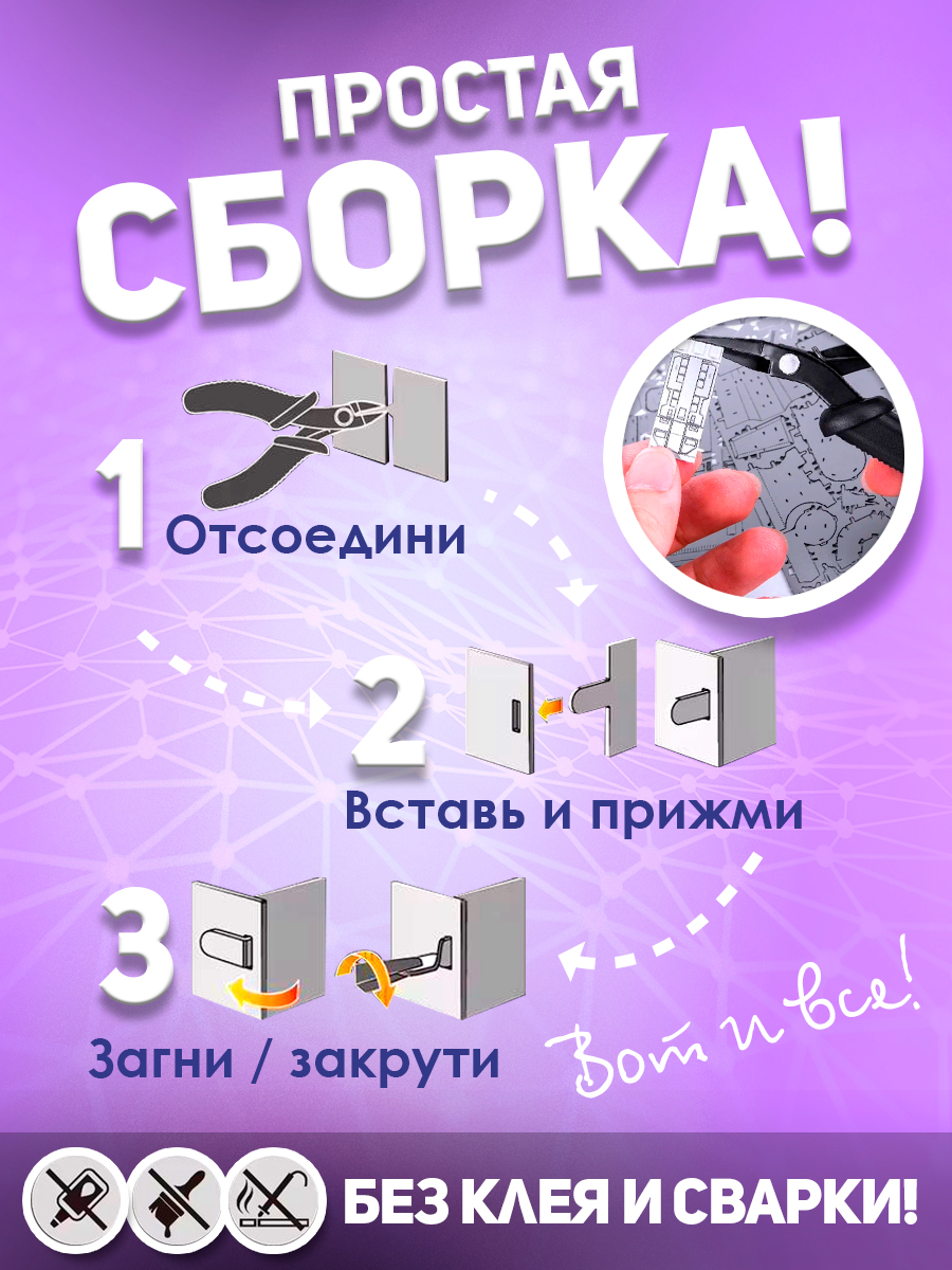 Конструктор piececool SKY DOMINATOR металлический - фото 4