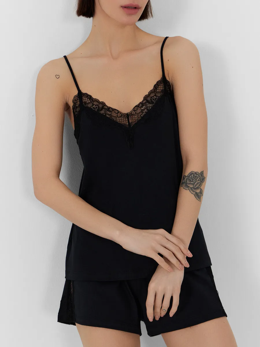 Пижама Mark Formelle (Марк Формэль) 592516-1/черный - фото 11