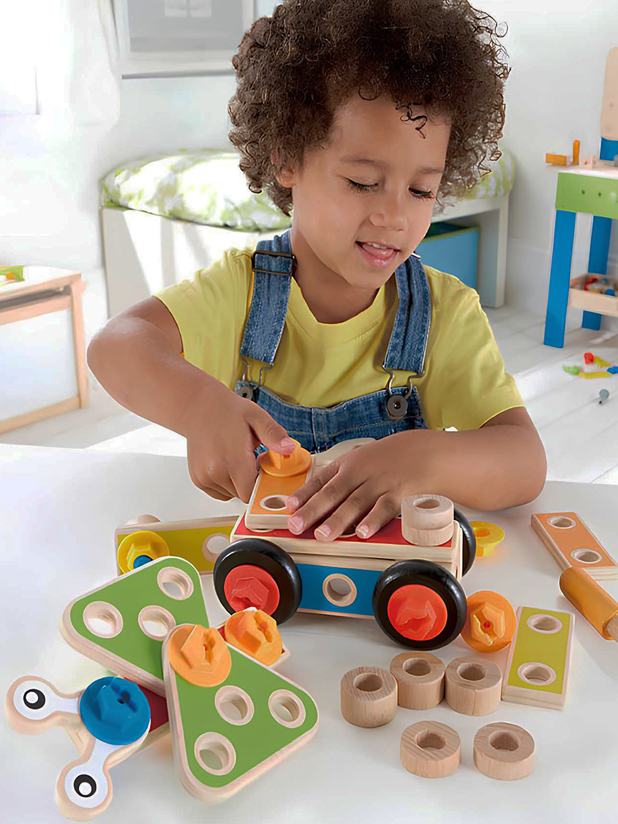 Конструктор Hape деревянный - фото 1