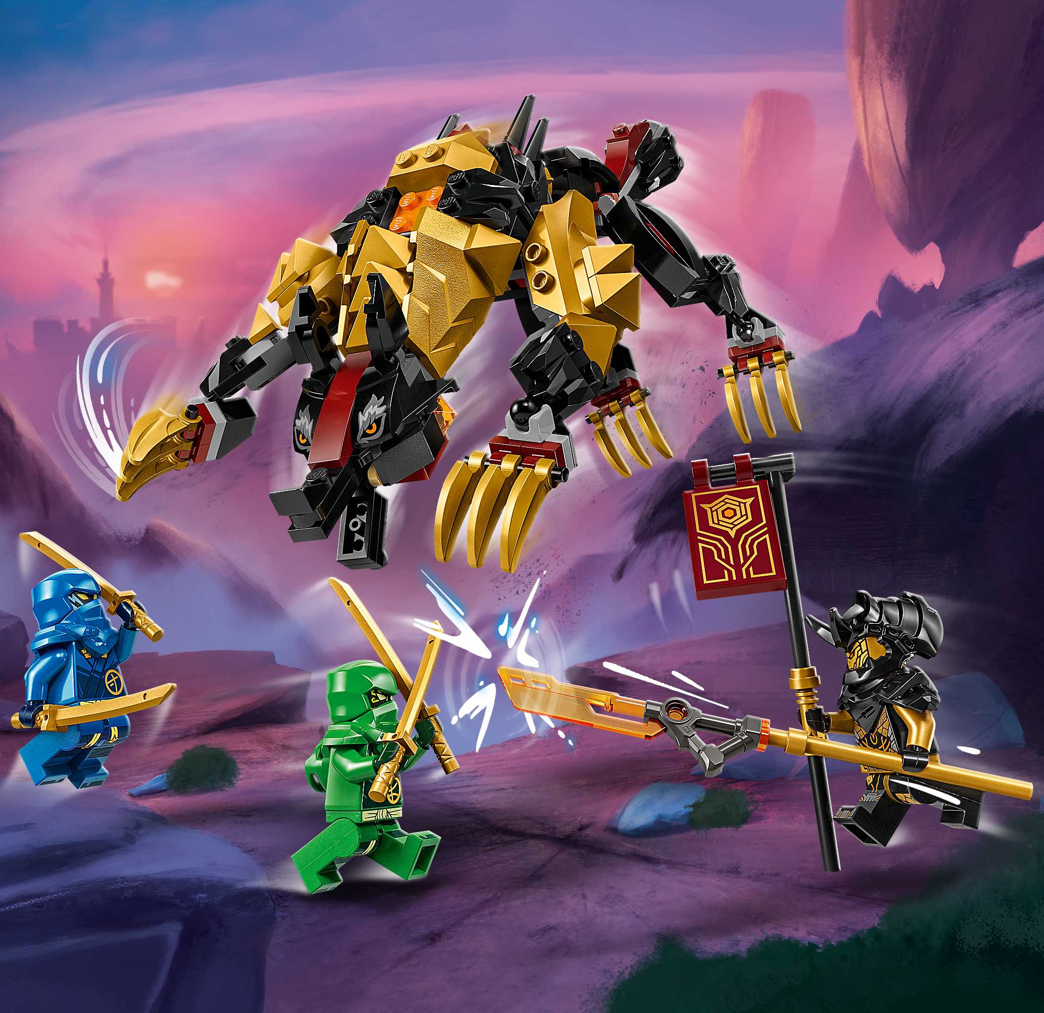 Конструктор LEGO NINJAGO Imperium Dragon Hunter Hound 198 дет. - фото 9