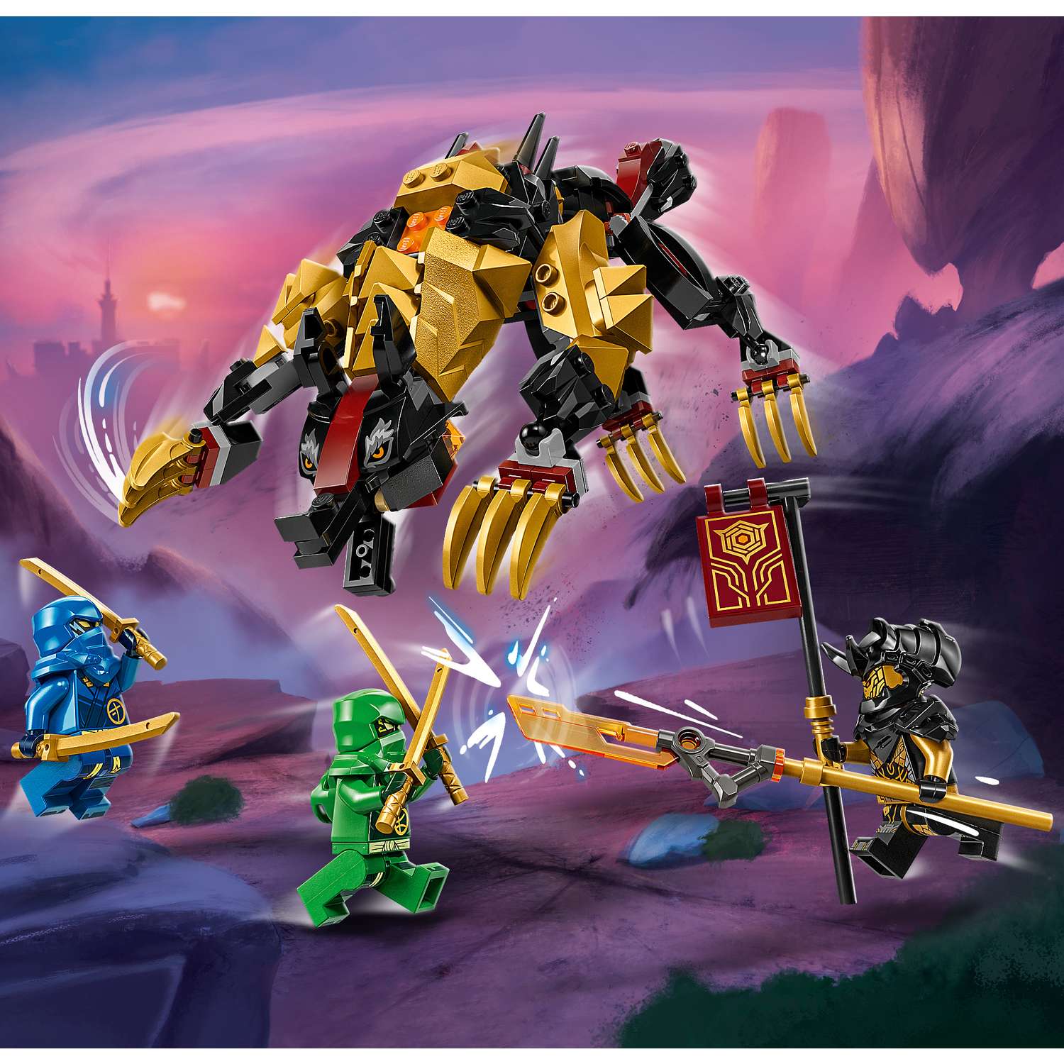 Конструктор LEGO NINJAGO Imperium Dragon Hunter Hound 198 дет. - фото 9