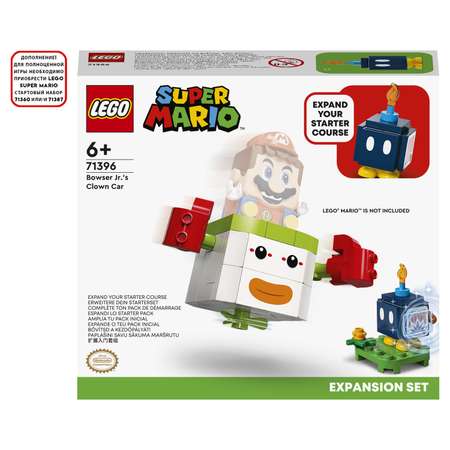 Конструктор LEGO Super Mario Bowser Jr. Clown Car блочный