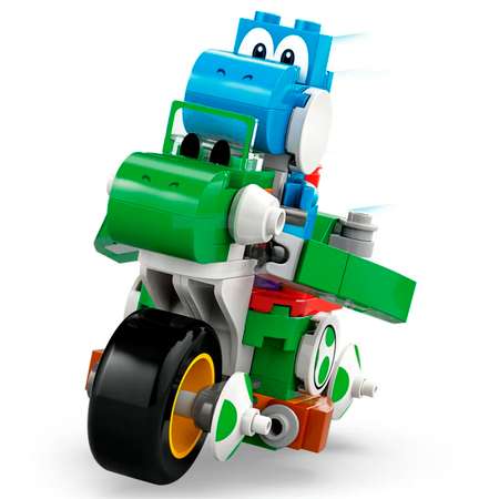 Конструктор LEGO Super Mario Марио Карт - Мотоцикл Йоши блочный