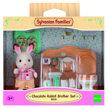 Игровой набор Sylvanian Families Братик и туалетная комната