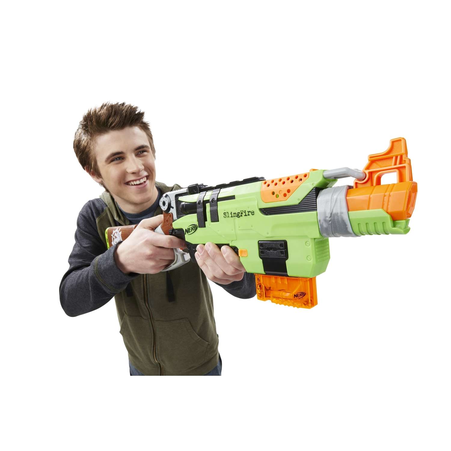 Бластер Nerf Zombie Strike Слинг Файр - фото 3