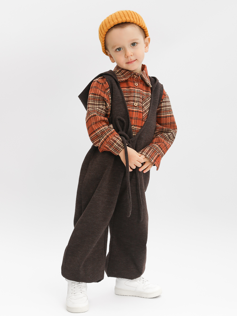 Комбинезон Соль и Перец SP0453AGкоричневый - фото 9