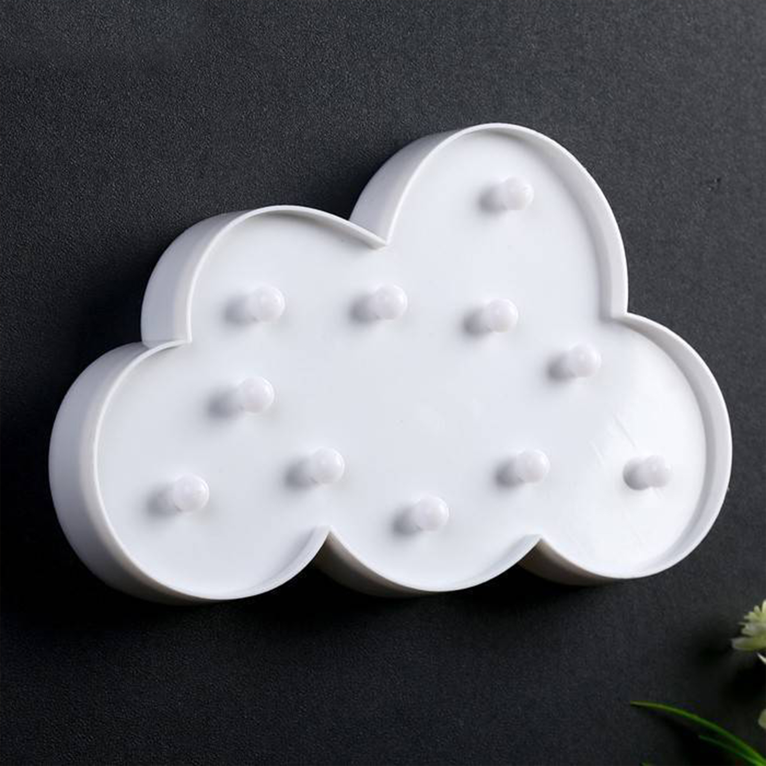 Ночник-светильник MINI-TOYS «Облачко» 11*LED лампочек белый - фото 3