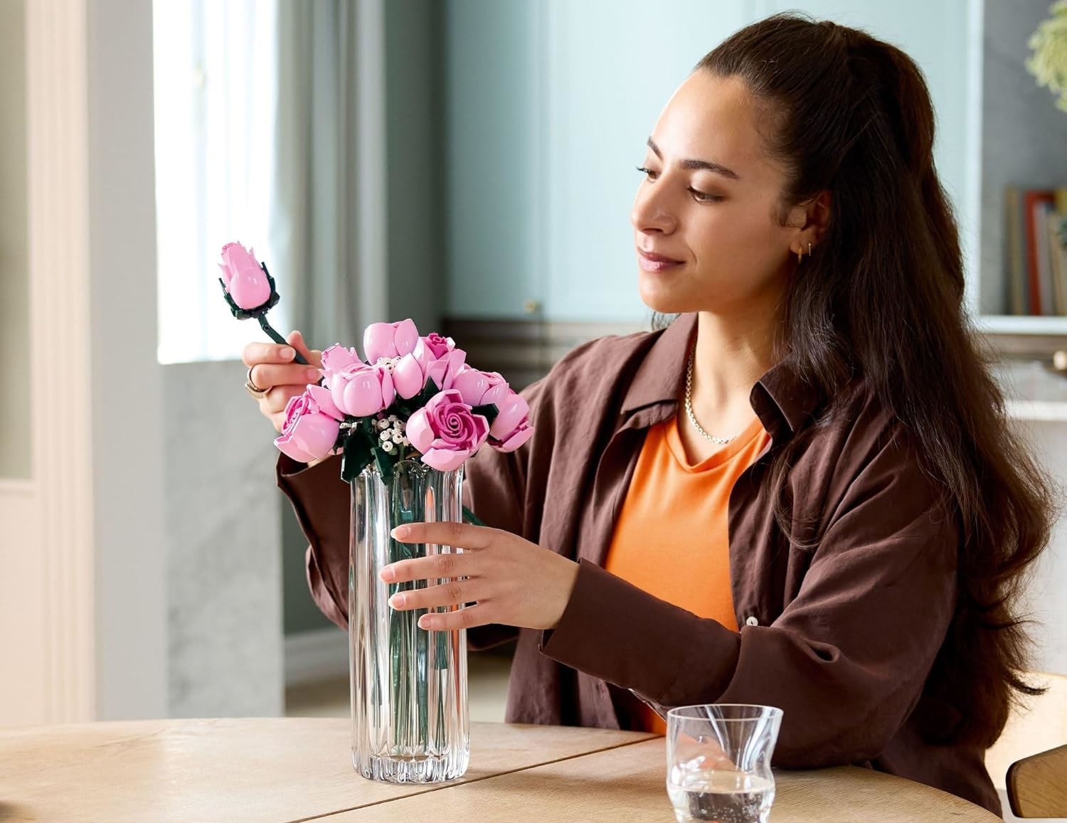 Конструктор LEGO Botanicals Bouquet of Pink Roses 789 дет. - фото 6