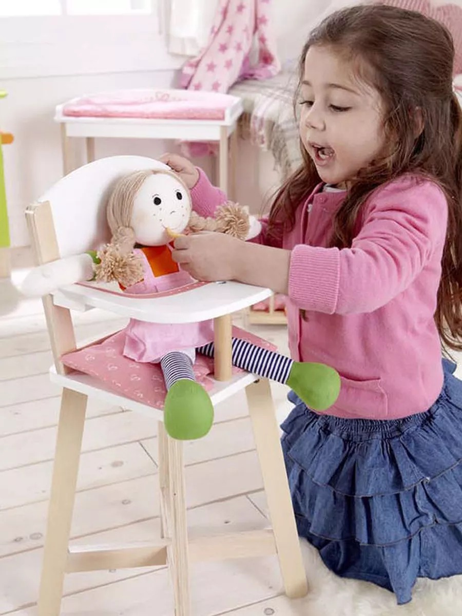 Аксессуар для кукол Hape стульчик для кормления E3600_HP - фото 2