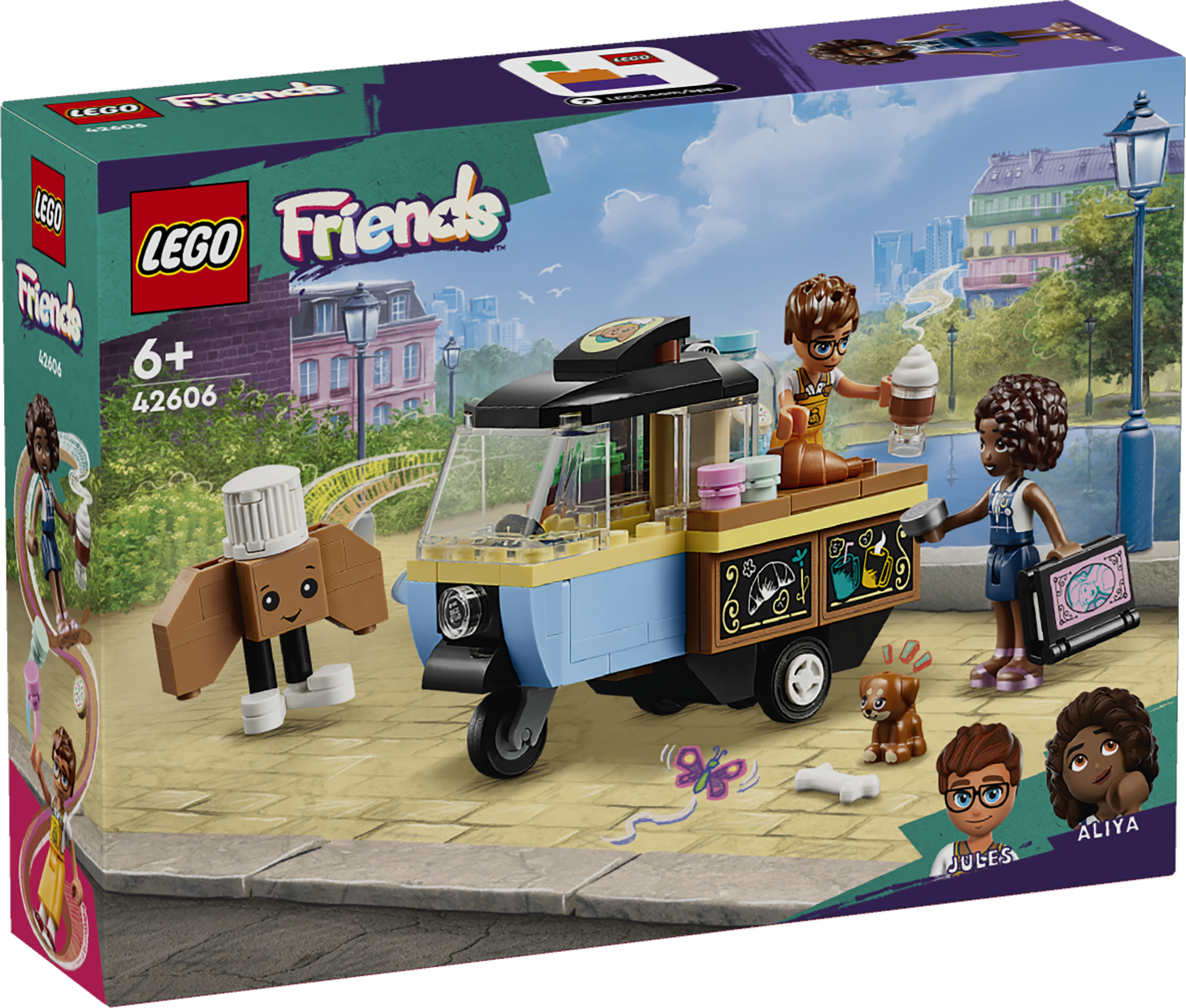Конструктор LEGO Friends Тележка хлебобулочных изделий 125 дет. - фото 1