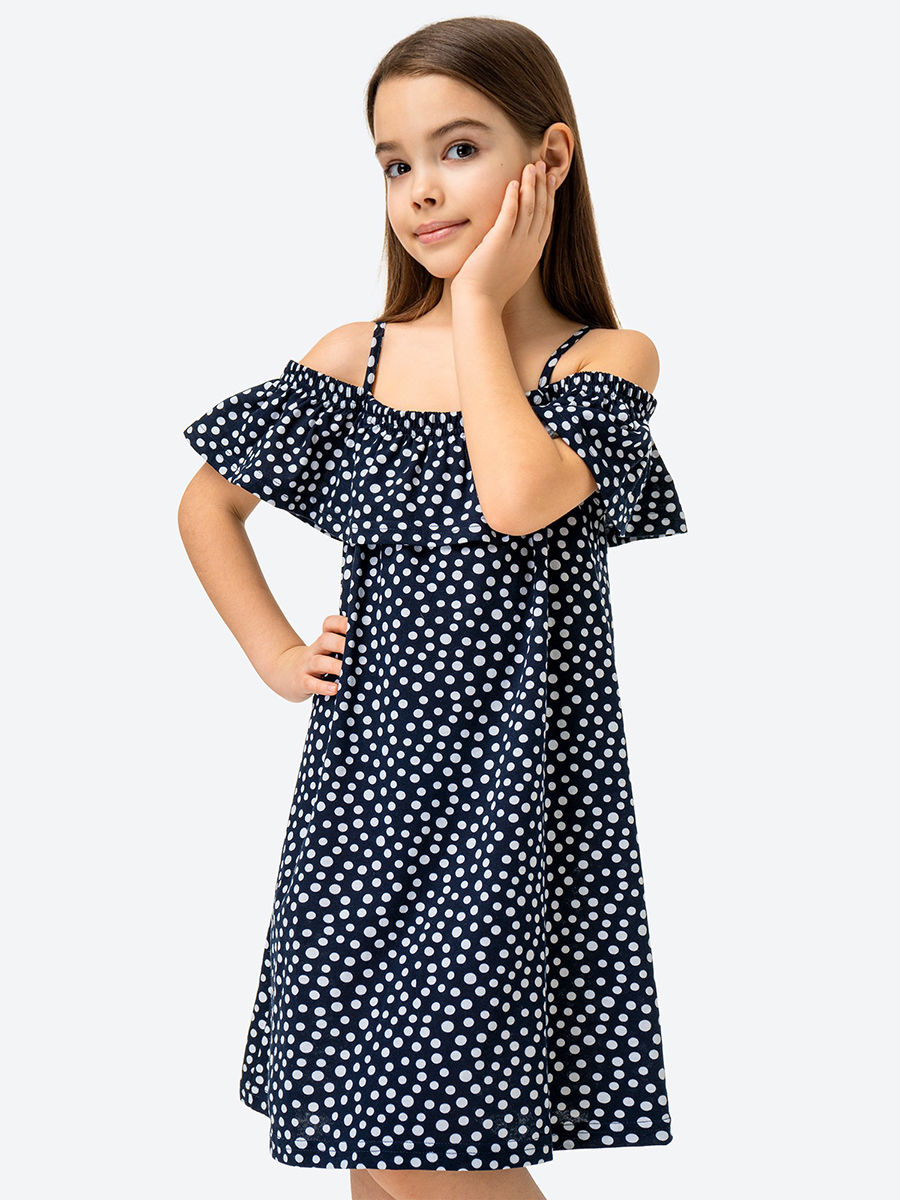 Сарафан HappyFox HF0079SPгорох.на.синем - фото 9