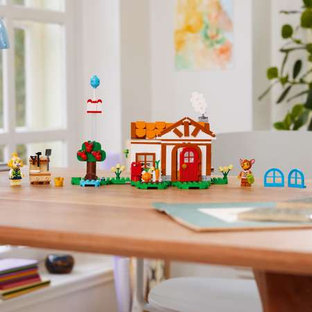 Конструктор LEGO Animal Crossing Isabelles House Visit блочный