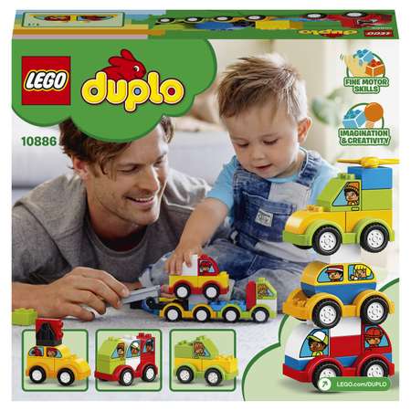 Конструктор LEGO DUPLO Мои первые машинки блочный