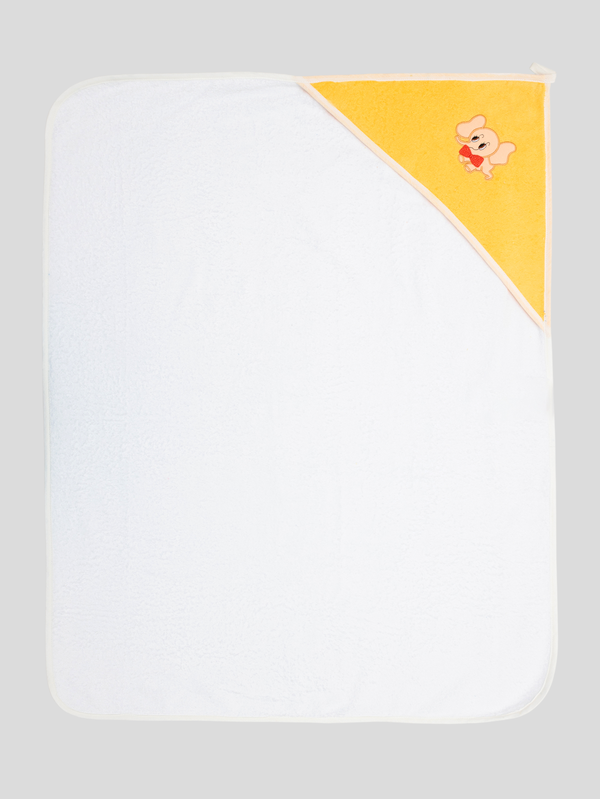 Полотенце уголок Wellness Малыш-00/35_СБ 80 x 100 см 1 шт. - фото 4