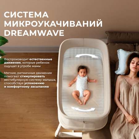 Колыбель с электронным укачиванием Nuovita accanto cielo