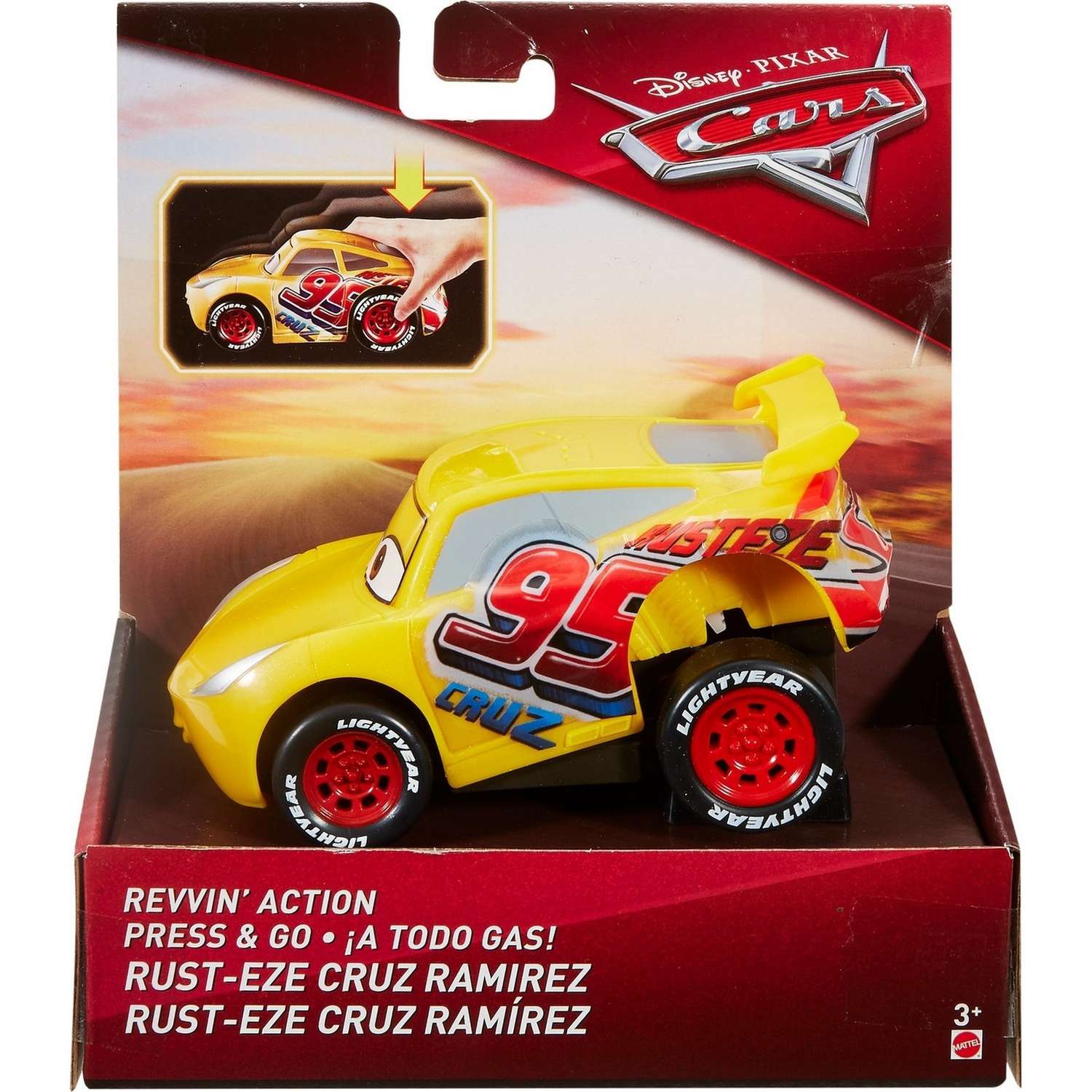 Автомобиль Cars Ржавей-ка Круз Рамирез DVD31 - фото 2