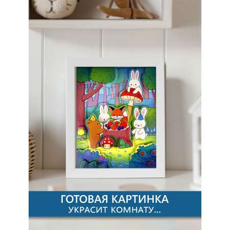 Аппликация Дрофа-Медиа Каваий Зверушки