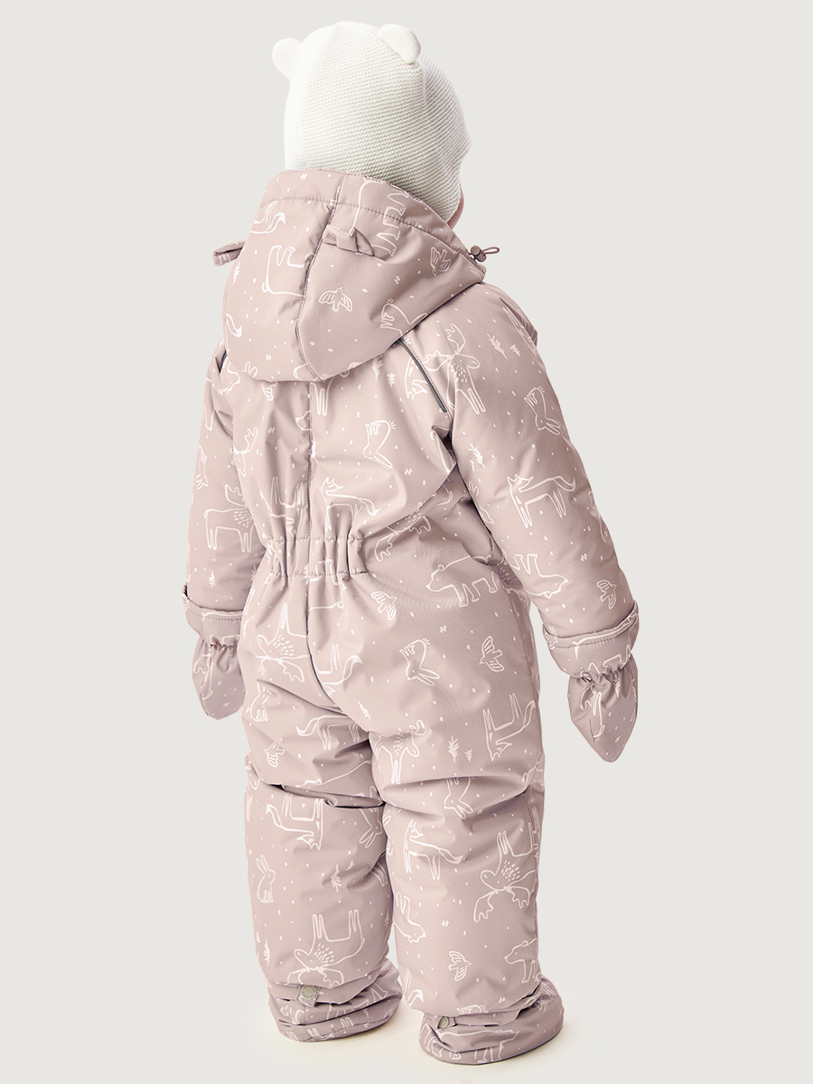 Комбинезон NIKASTYLE 8з0226 пудра - фото 4
