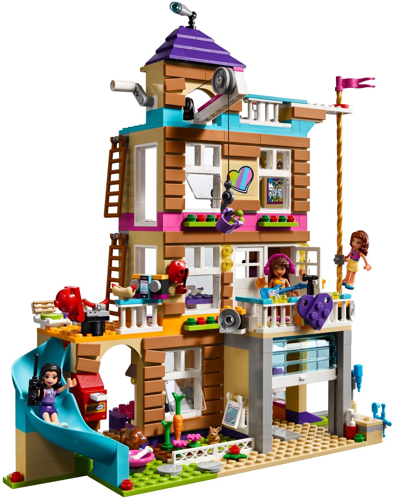 Конструктор LEGO Friends Дом дружбы 41340 722 дет. - фото 3