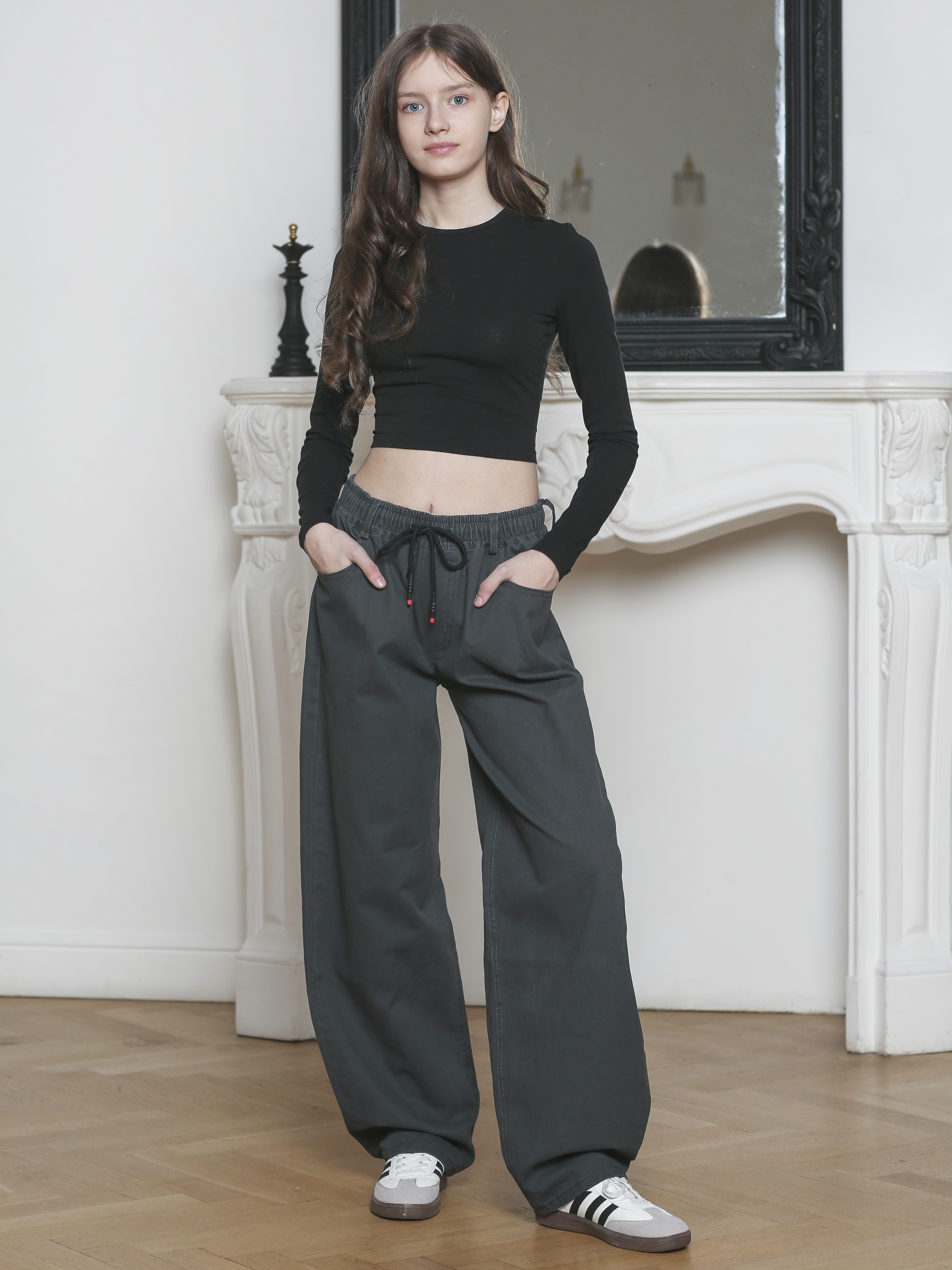 Джинсы-бананы СИНИЙ МИР R147A-IL - фото 16