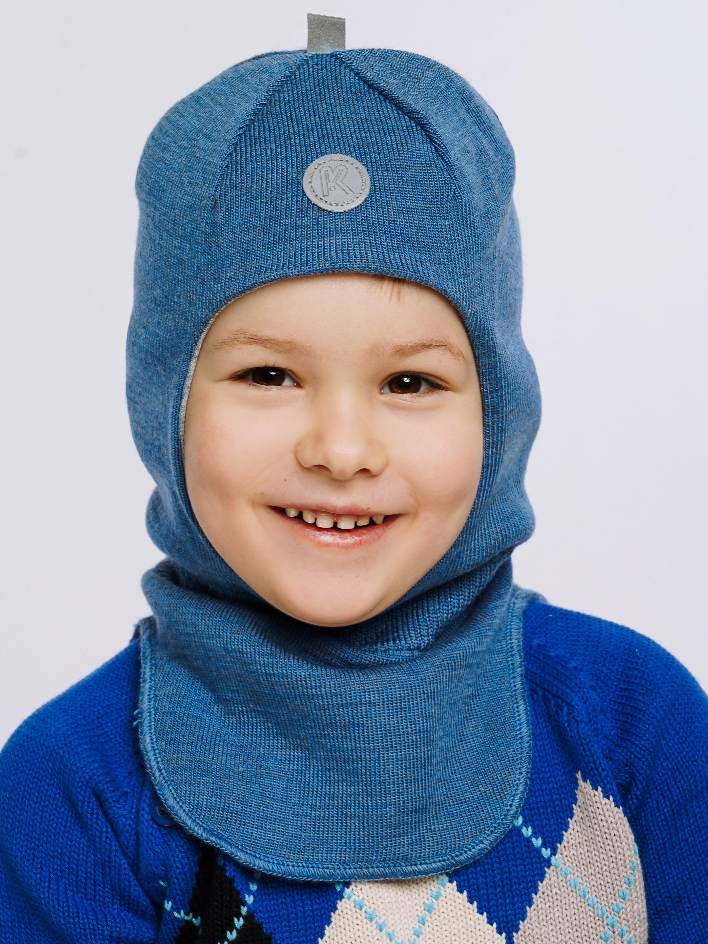 Шапка ПриКиндер U-Sp22547 Цвет: Светлая джинса - фото 11