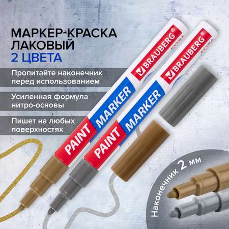 Маркеры Brauberg 2 цв.
