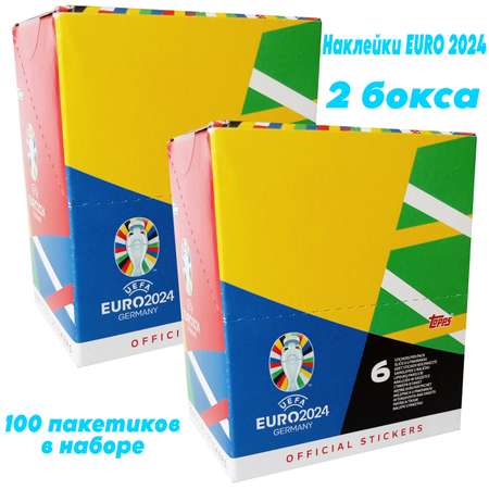 Наклейки topps EURO 2024