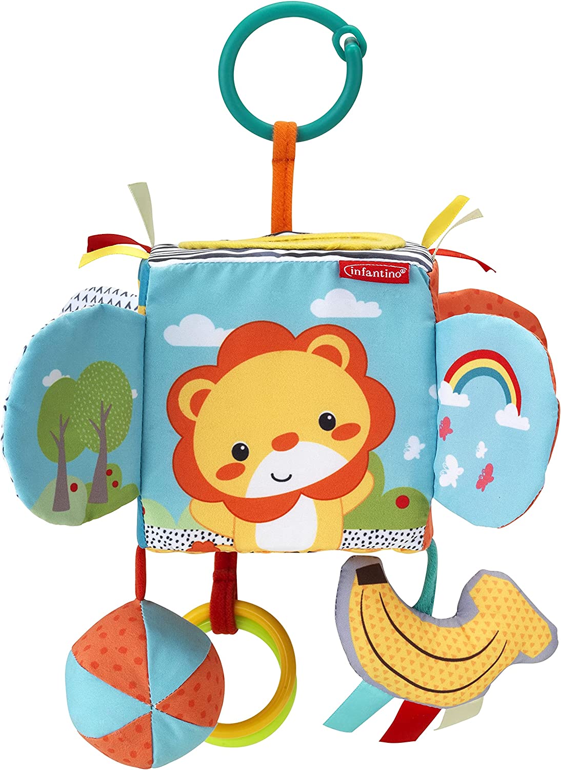 Игрушка INFANTINO бизиборд Куб - фото 7