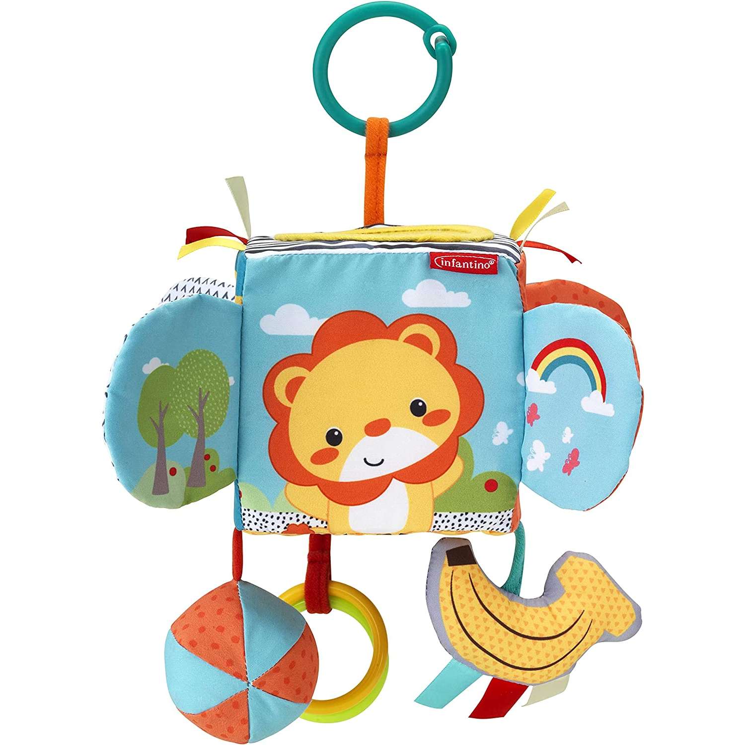 Игрушка INFANTINO бизиборд Куб - фото 7