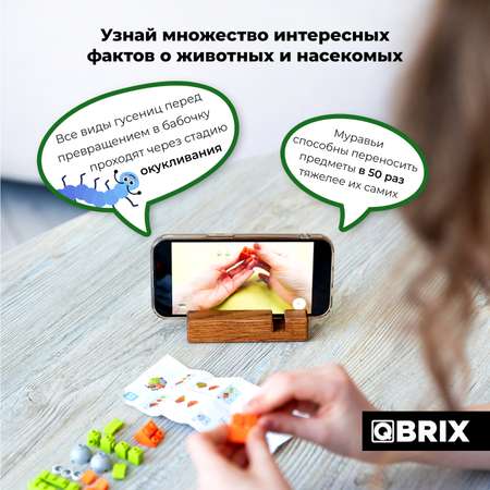 Конструктор QBRIX Мир букашек сборная игровая модель