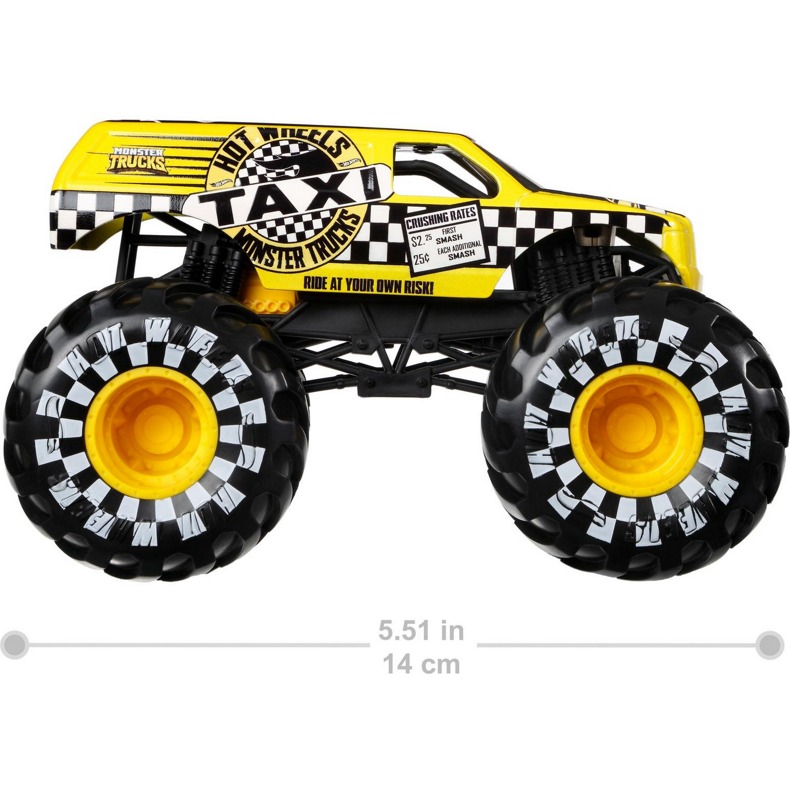 Автомобиль Hot Wheels Monster Tracks 1:24 FYJ83/GWL06 - фото 5