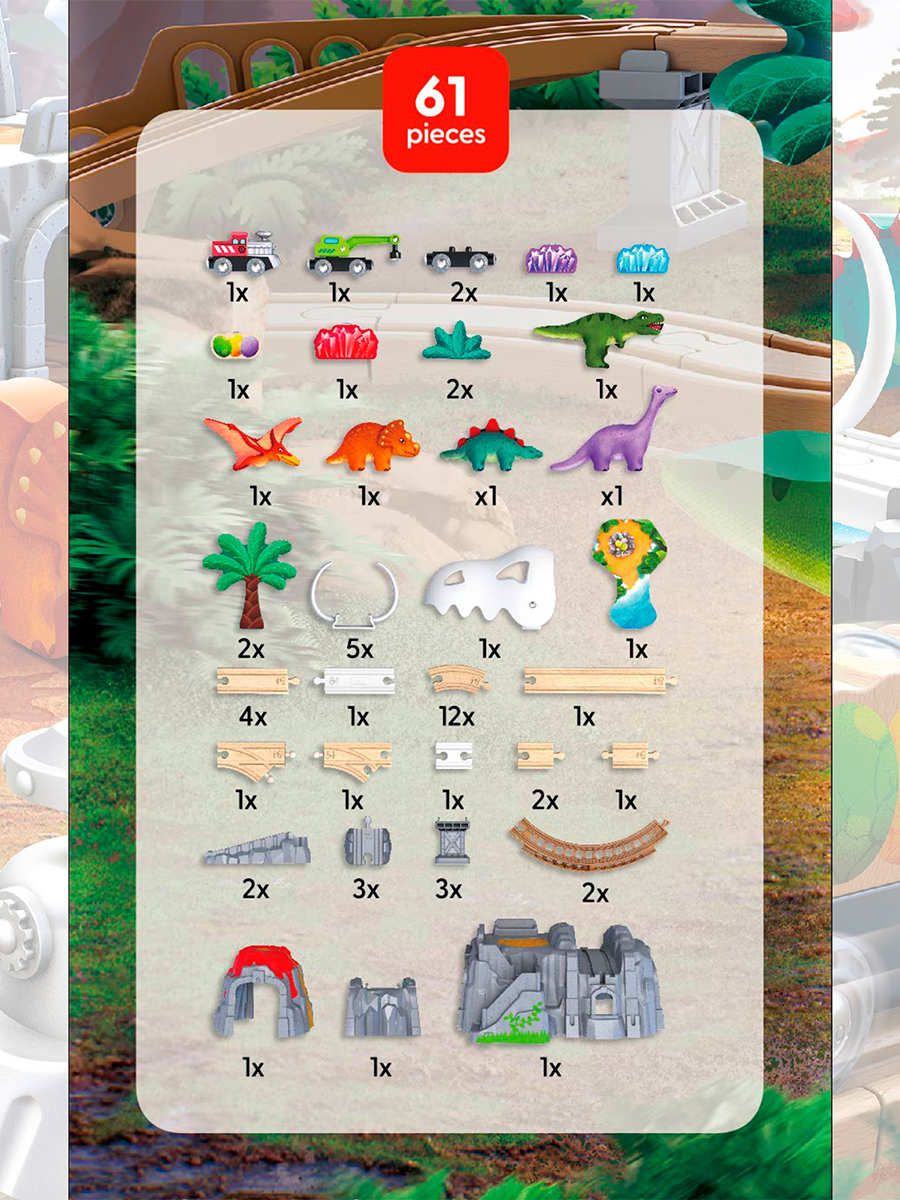 Набор железнодорожный Hape 86 см E3795_HP - фото 15