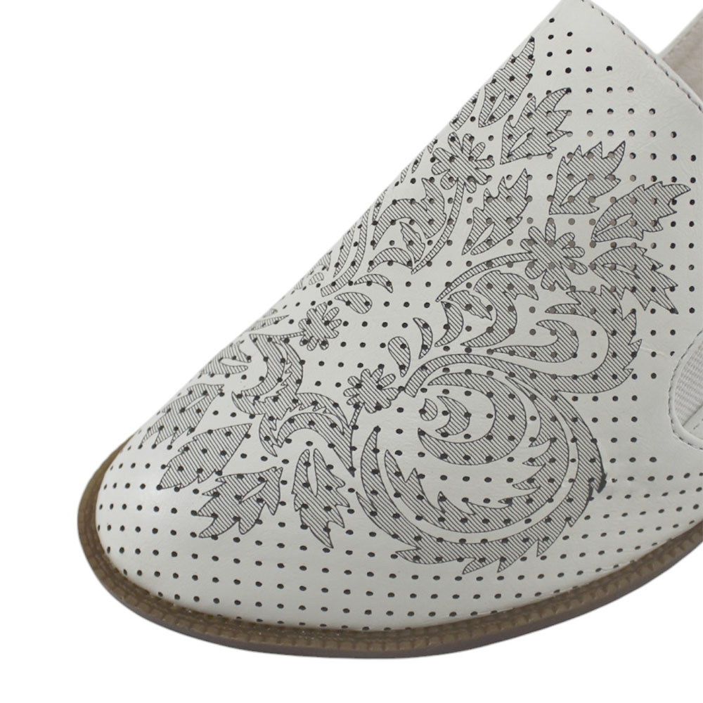 Босоножки Europen 649-50B-СВ EUROPEN Сандалии женские,белый - фото 4