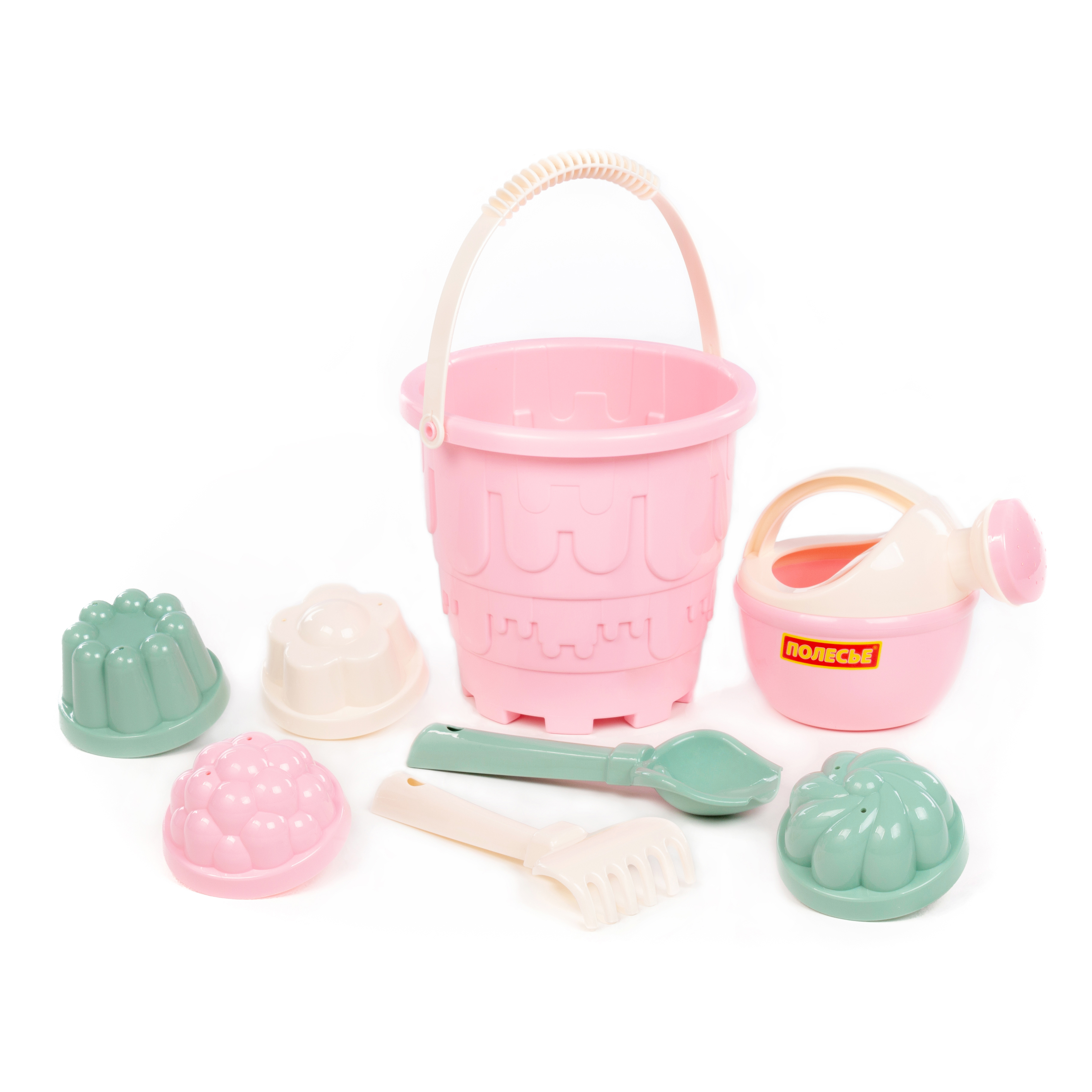 Песочный набор Полесье 8 элементов 1 предм. - фото 2