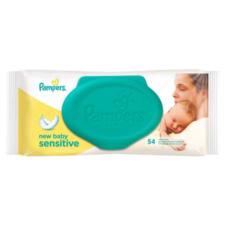 Влажные салфетки Pampers Sensitive 54 шт.