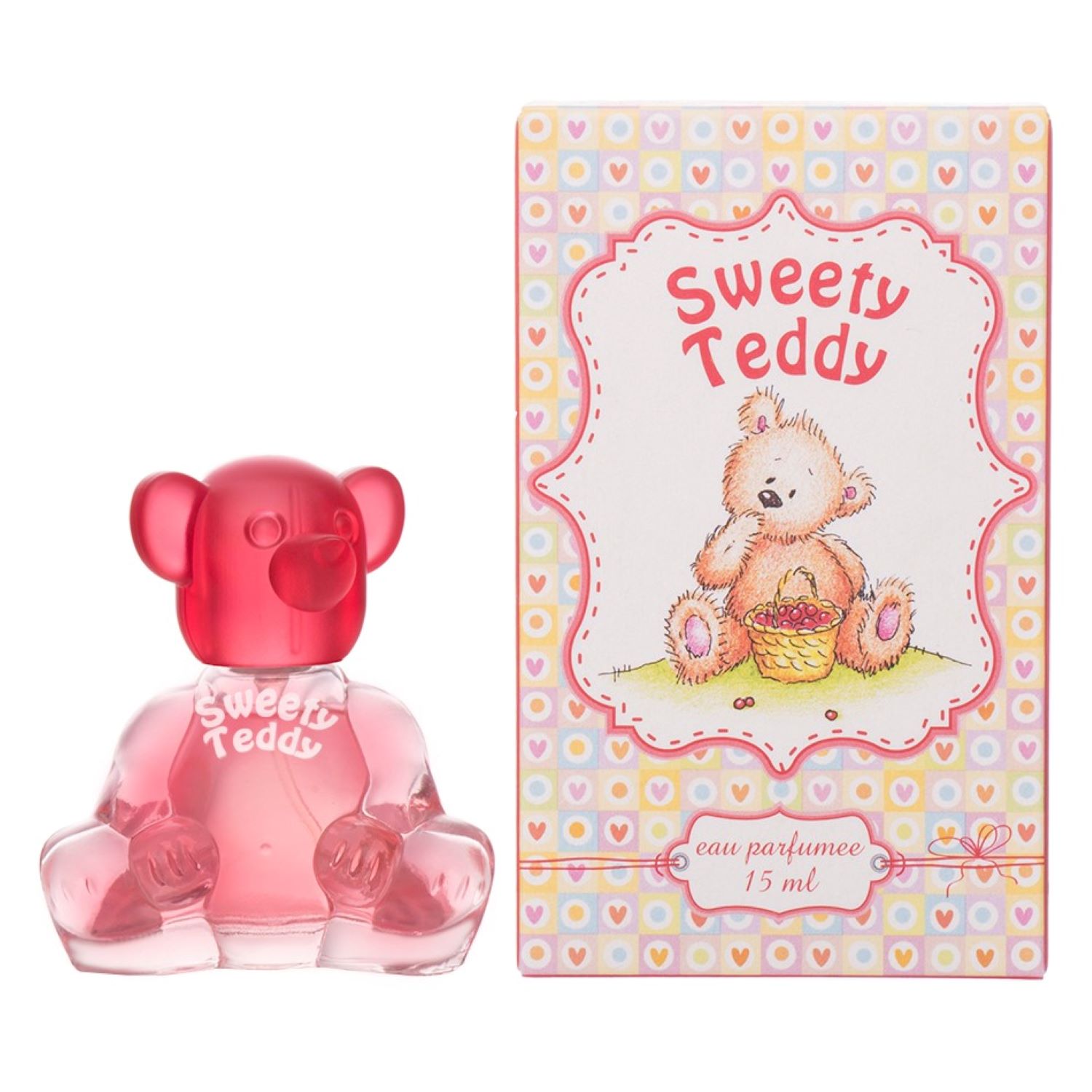 Изображение товара Душистая вода Sweety Teddy для детей 15мл с ароматом земляники и малины