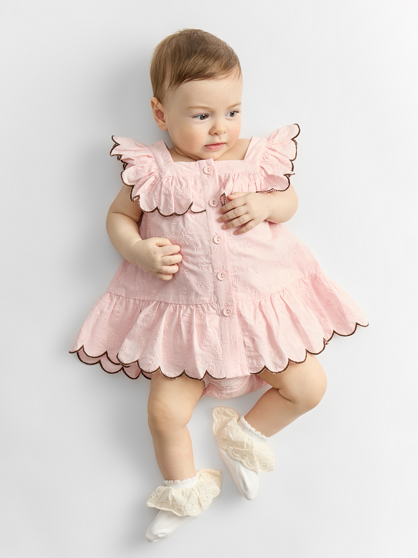 Платье и трусы Happy Baby 88678-0_pink - фото 1