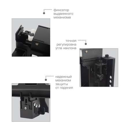 Кронштейн для телевизора настенный ABC Mount WallPro-80