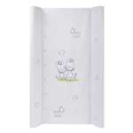 Пеленальный матрас Ceba baby на жестком основании 50х80см цвет Zebra Grey