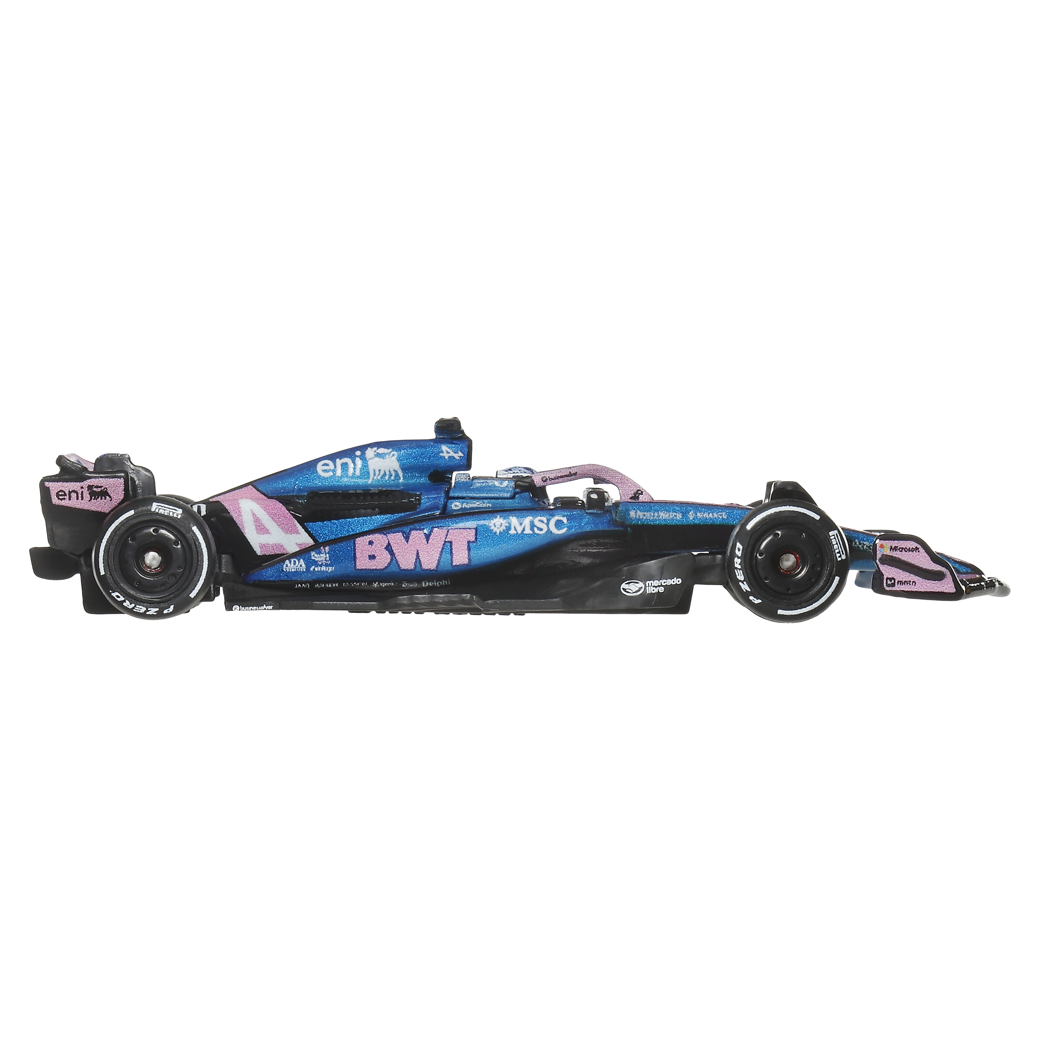 Автомобиль Hot Wheels F1 Alpine Gasly 1:64 JKD82 - фото 5