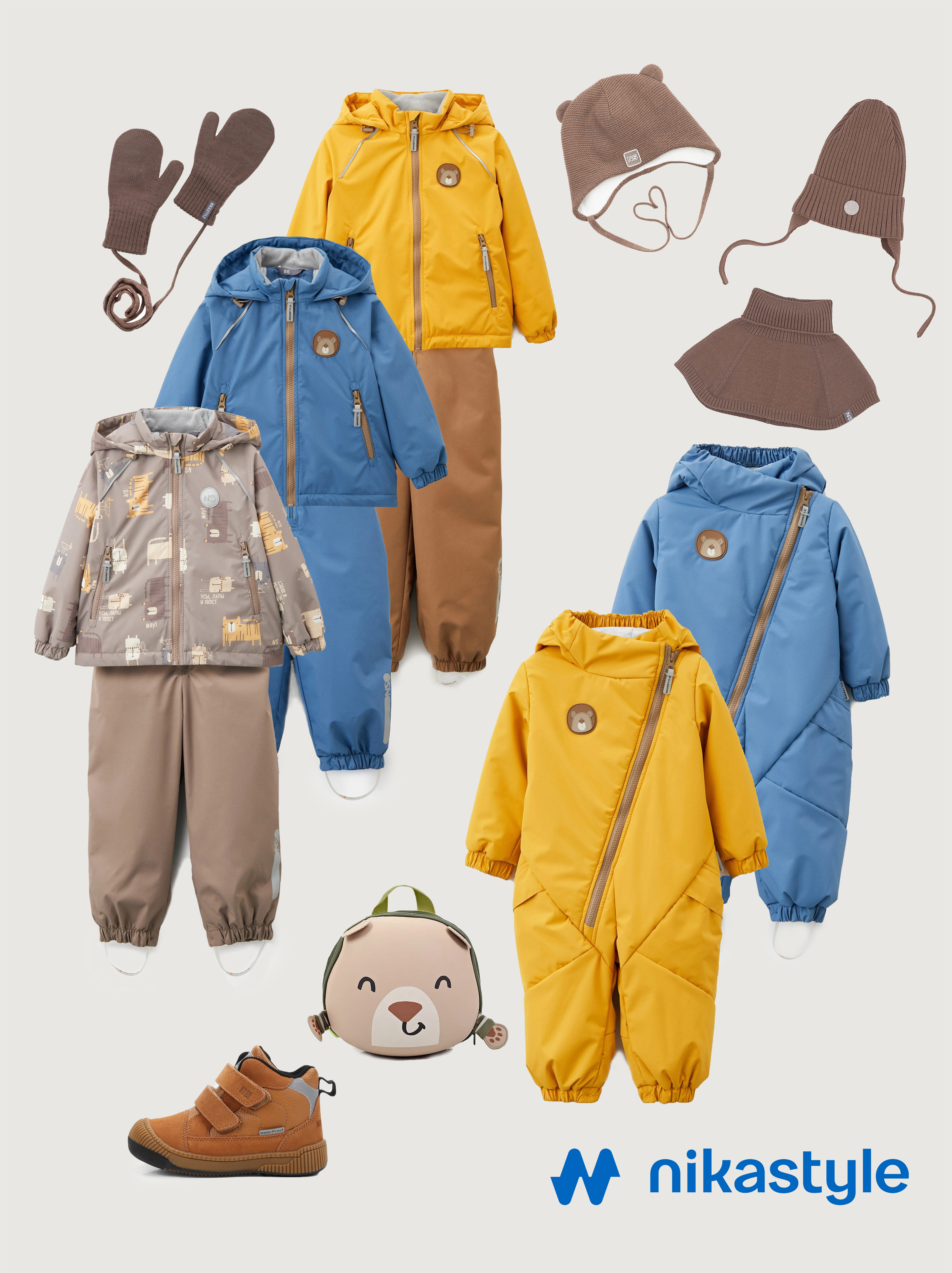 Варежки NIKASTYLE 14м12025 какао - фото 5