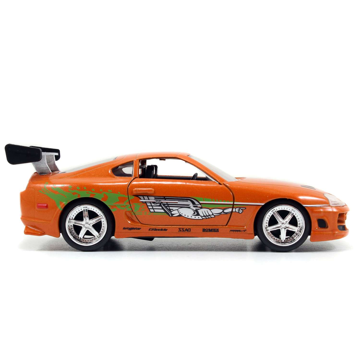 Автомобиль Fast and Furious Toyota 1:32 оранжевый 97345 - фото 2