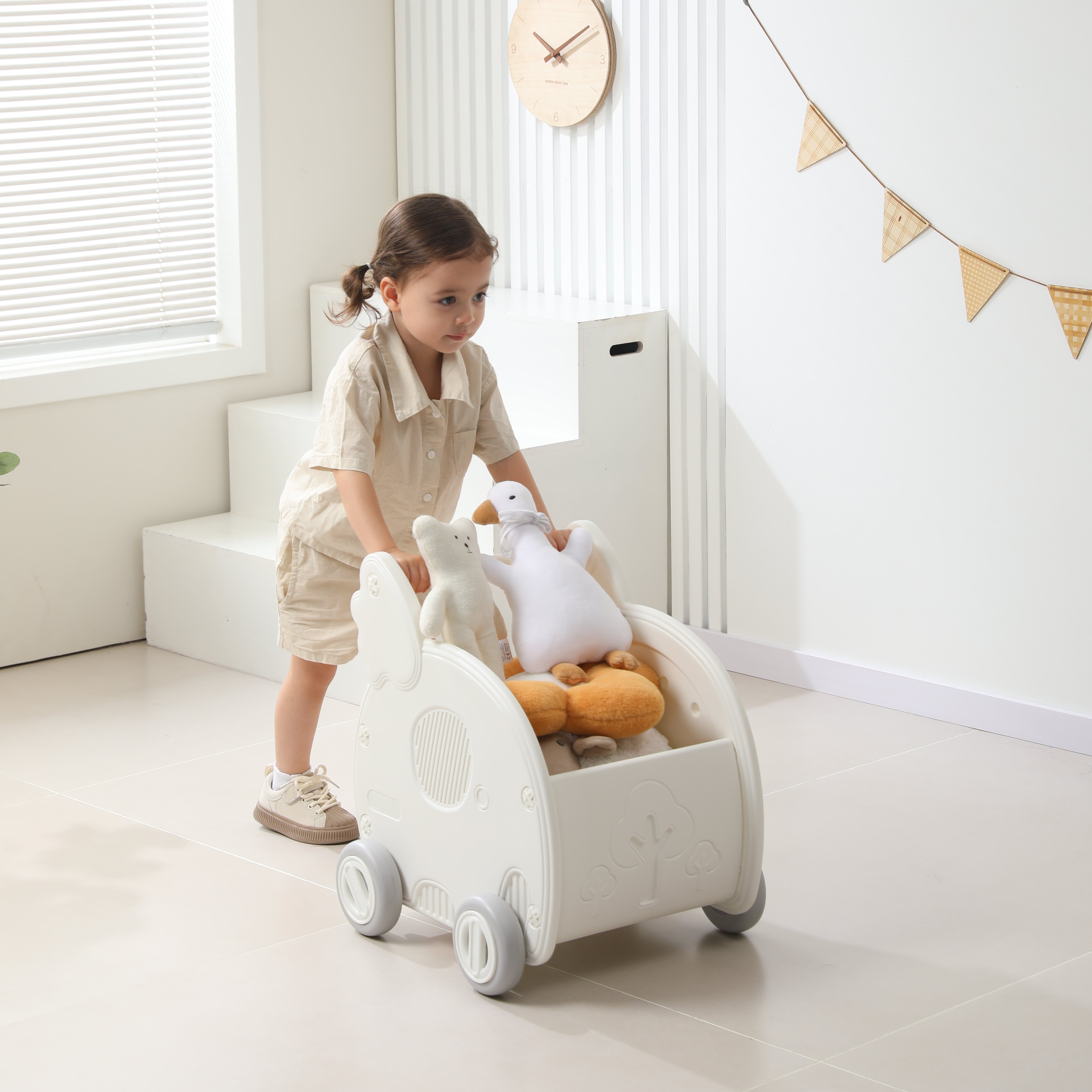 Коляска-люлька для кукол UNIX Kids PCARTELEPHWT - фото 10