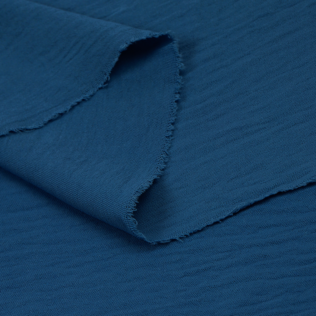 Ткань TBY Лен искусственный Манго цвет джинса уп.3м - фото 7