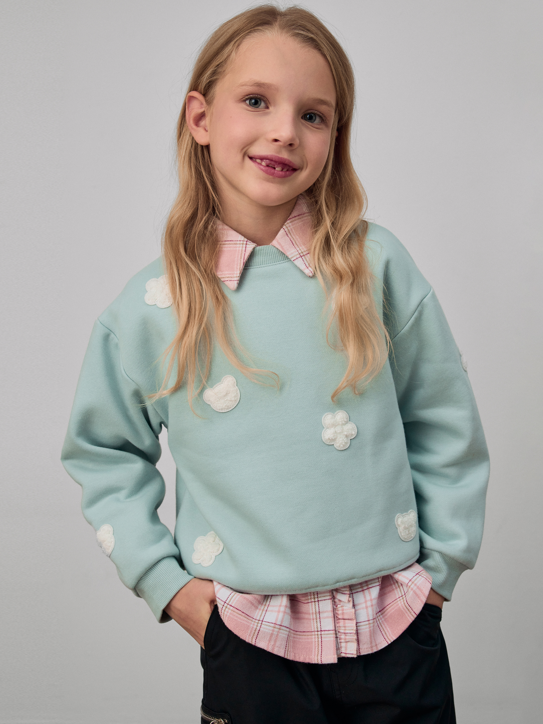 Свитшот Futurino Fashion W26FF-2GJ07kg-55 - фото 1