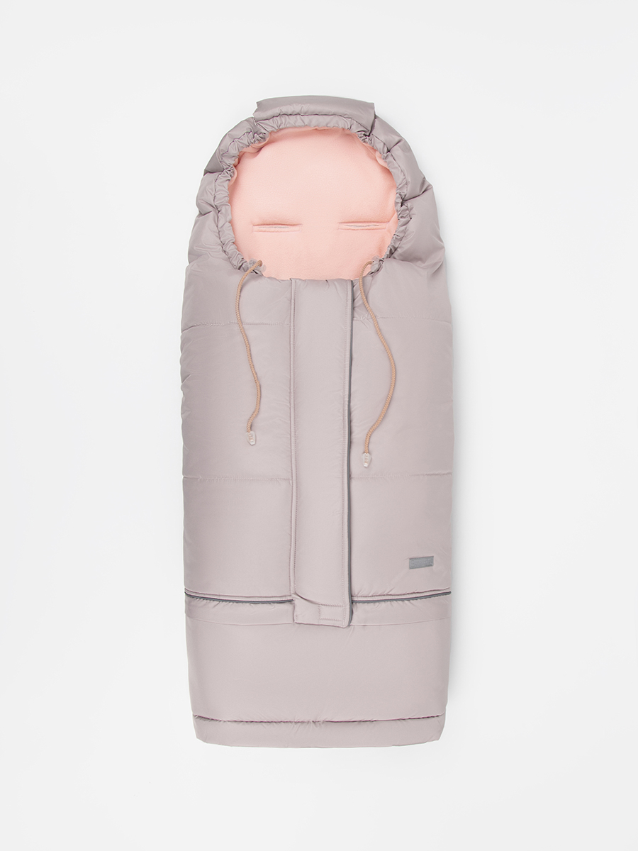 Конверт в коляску Amarobaby Frost Трансформер розовый - фото 14